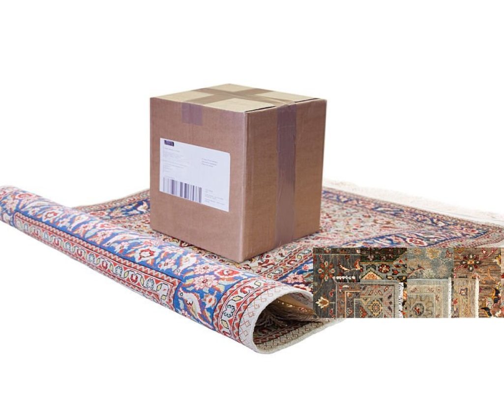 magic carpet delivering parcel